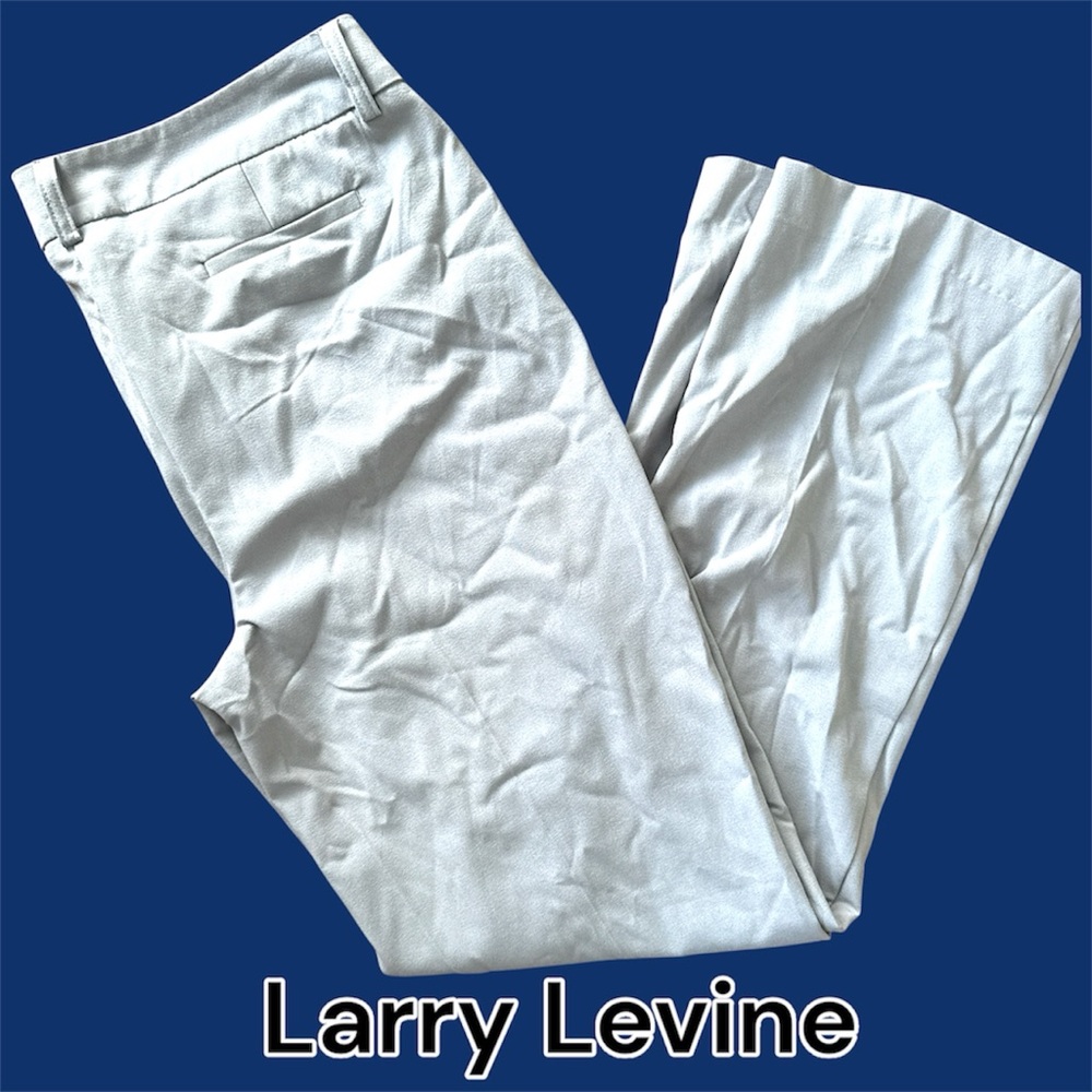 Larry Levine Classic Gray Trousers size 14